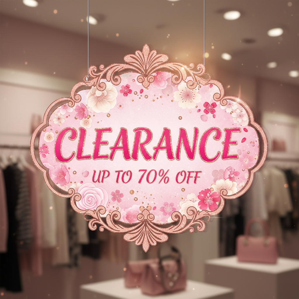 YSB Clearance Rack