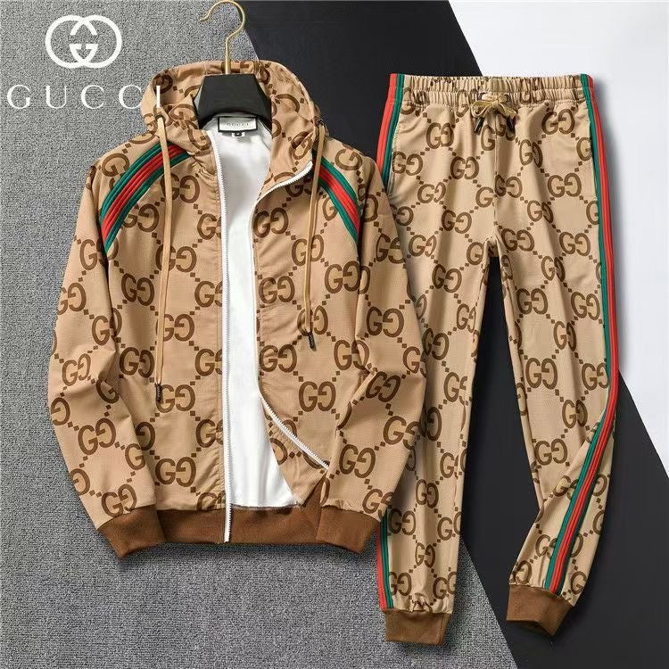 G- Brown Jogger Set