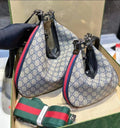G-Classic Crossbag with Green Strap