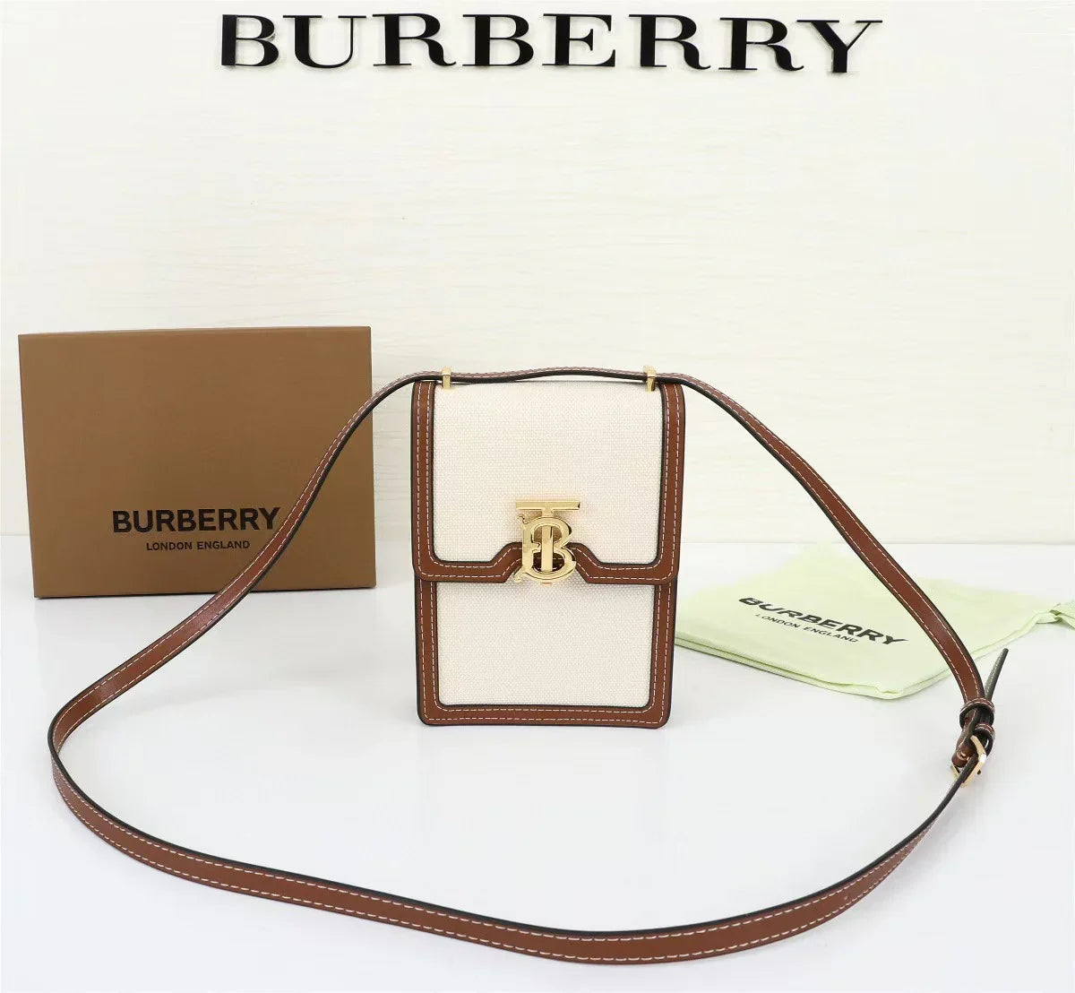 N-Brown Shoe & Bag Set