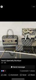 D- 3pc Purse Set