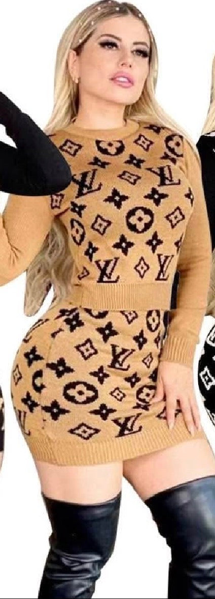 L- 2pc Skirt Set