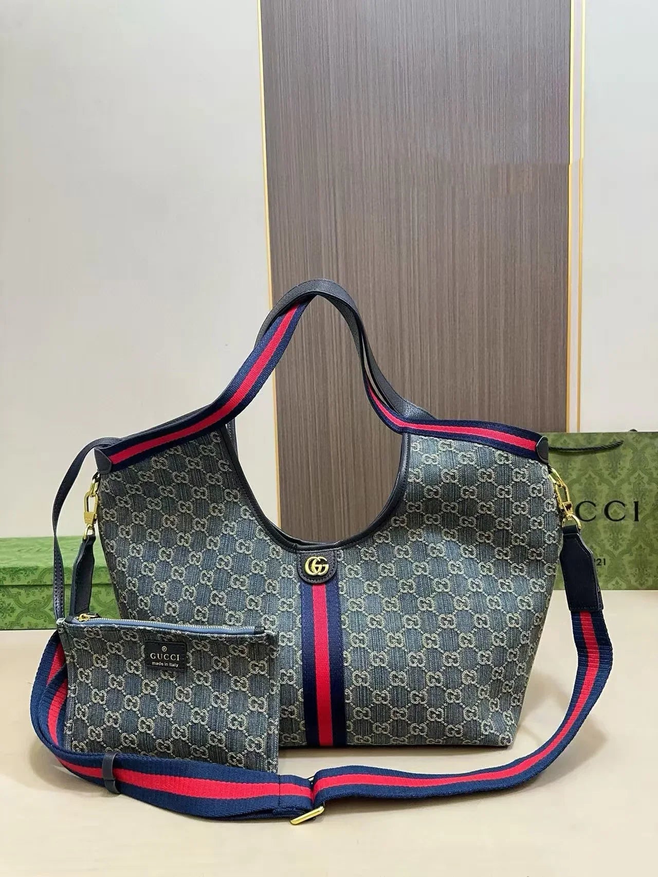 G-Tote Crossbody Bag (QC1209)