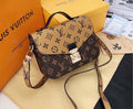 L- Two toned Brown Purse