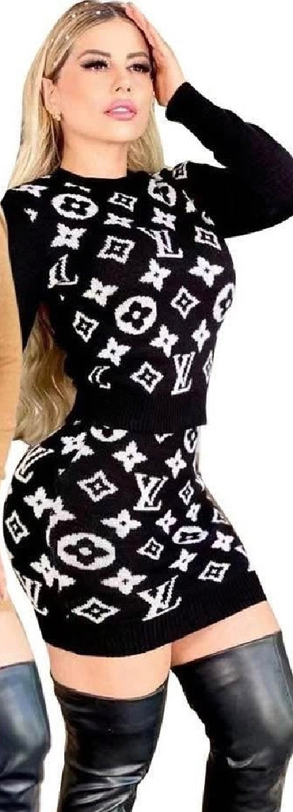 L- 2pc Skirt Set