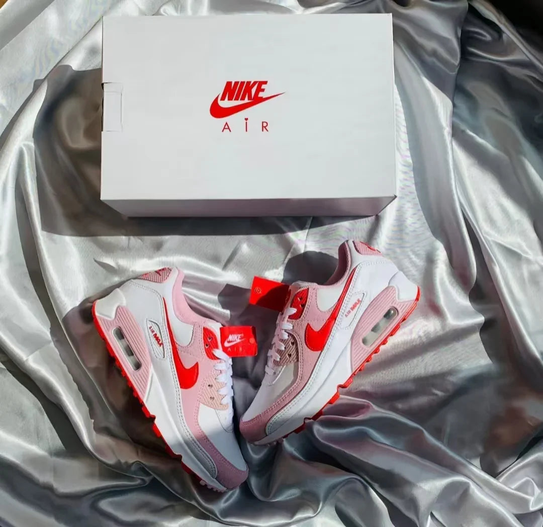 Red And White Shoes & Bag Set(25366)