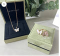 V- Necklace and Open Cut Ring Set (VCA159)