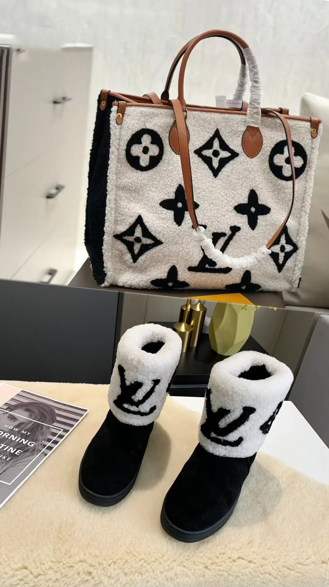 L-Fur Boot Set