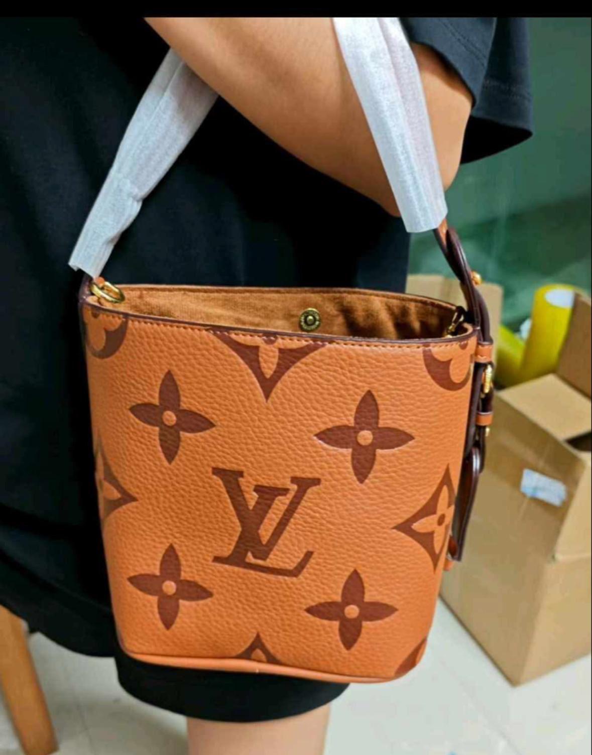 L- Tote Brown