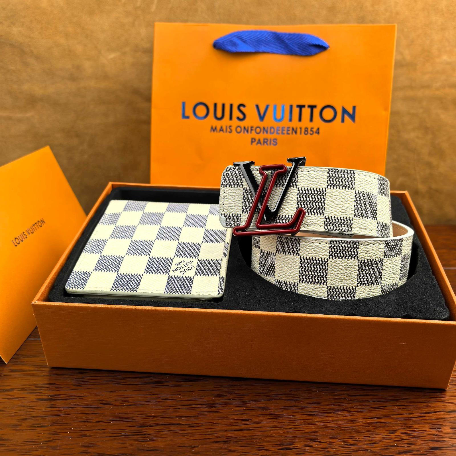 L-Wallet and Belt Set