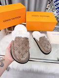 L- Fur Loafers