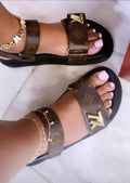 L- Monogram Sandal