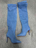 CL-Heel Blue Boots (CL1231)
