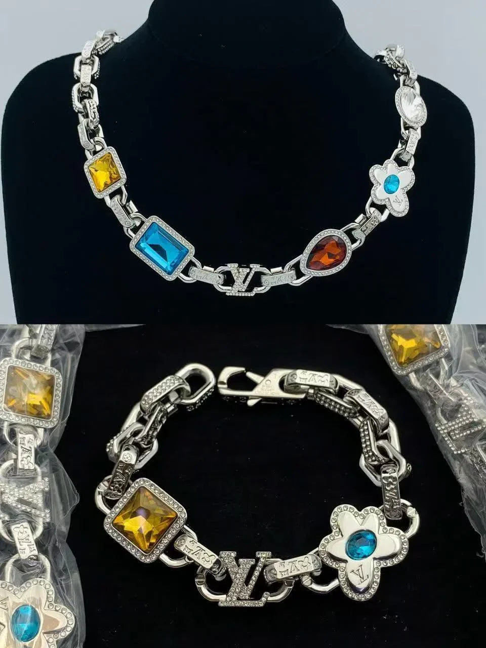 L-Necklace&Bracelet(DEL929)