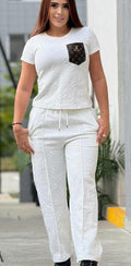 L- 2pc Pants Set
